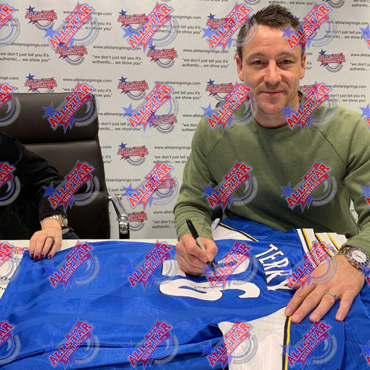 Chelsea FC Terry Signed Shirt - Man of The Match Football