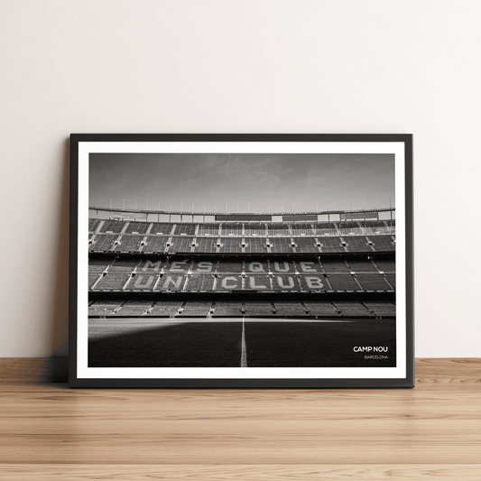 Camp Nou Barcelona Stadium Photography Print - Man of The Match Football