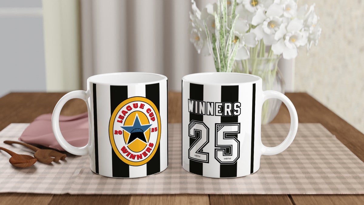 Newcastle Carabao Cup Winners 2025 Mug
