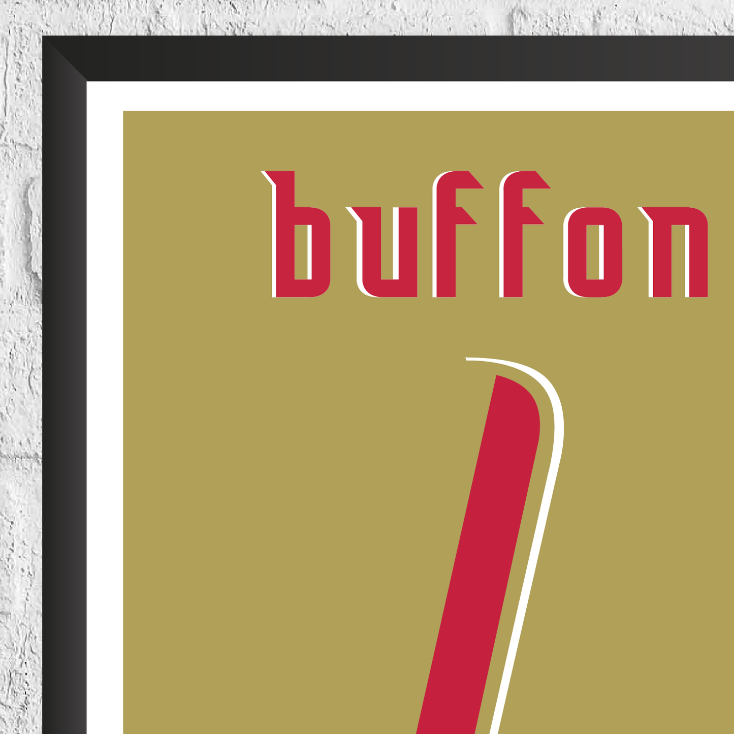 Gianluigi Buffon Italy Legend Stats Print