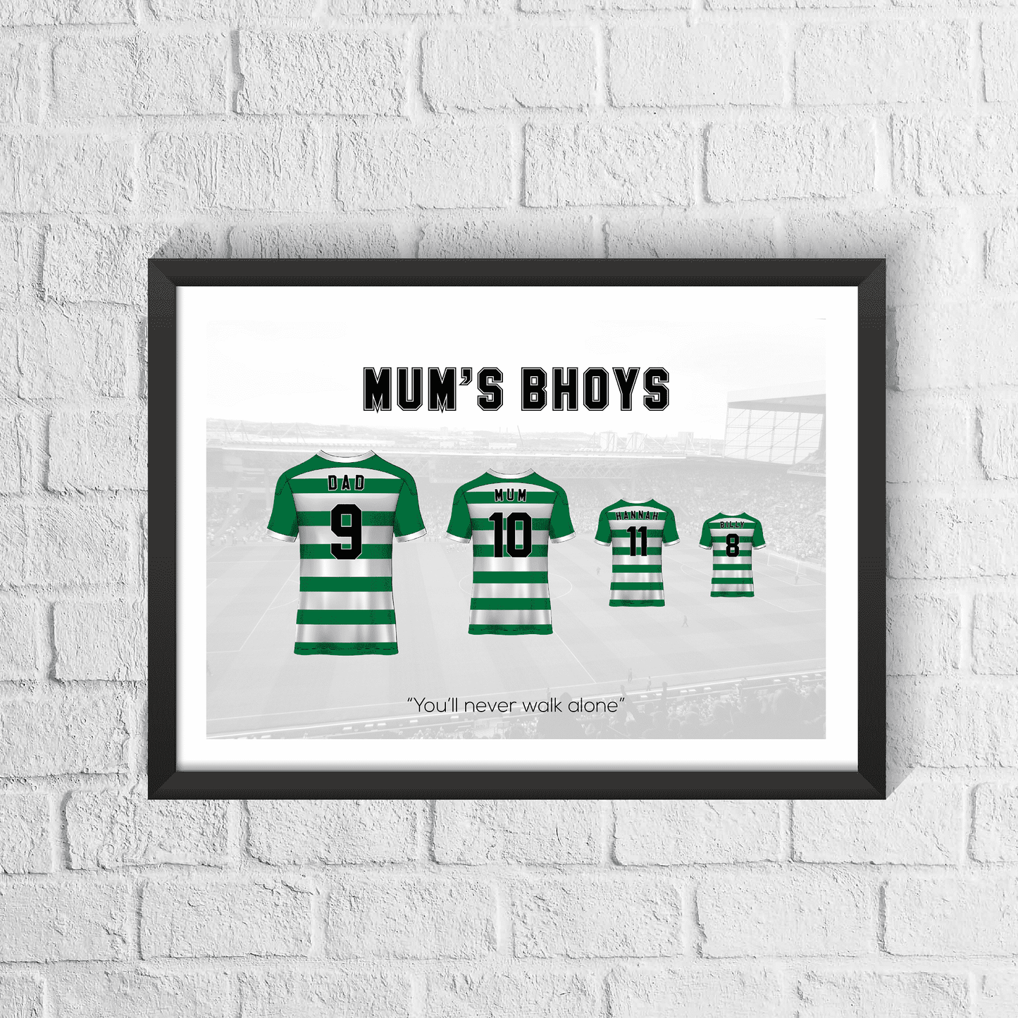 Impresión personalizada de la familia Chelsea