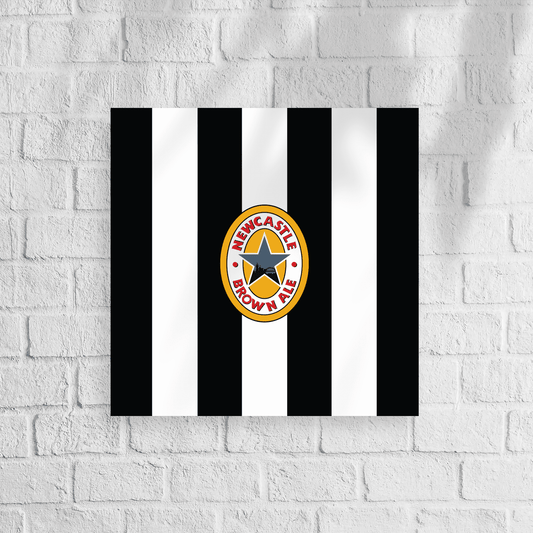 Retro Newcastle Home Kit Canvas