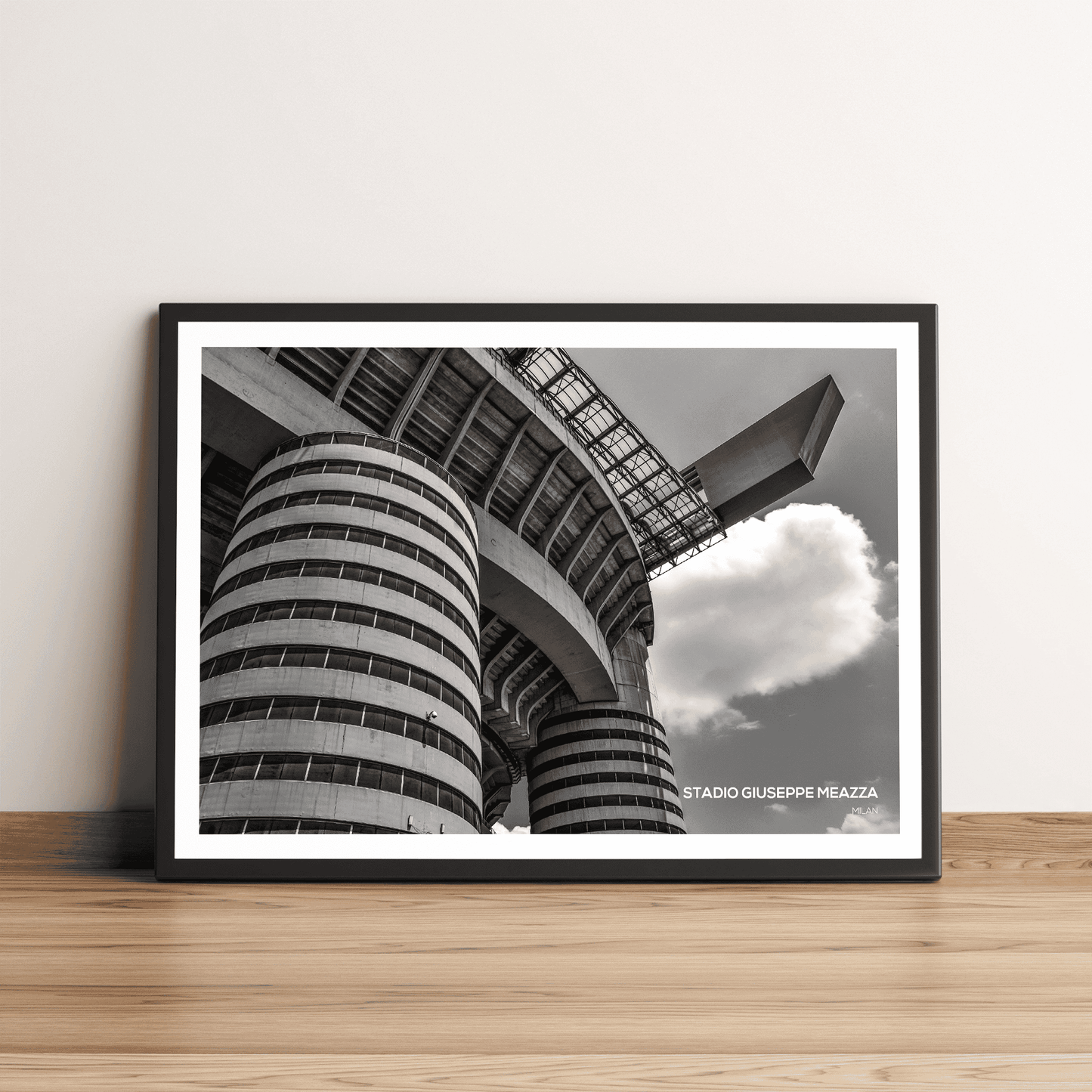 San Siro AC & Inter Milan Stadium Photography Print - Man of The Match Football