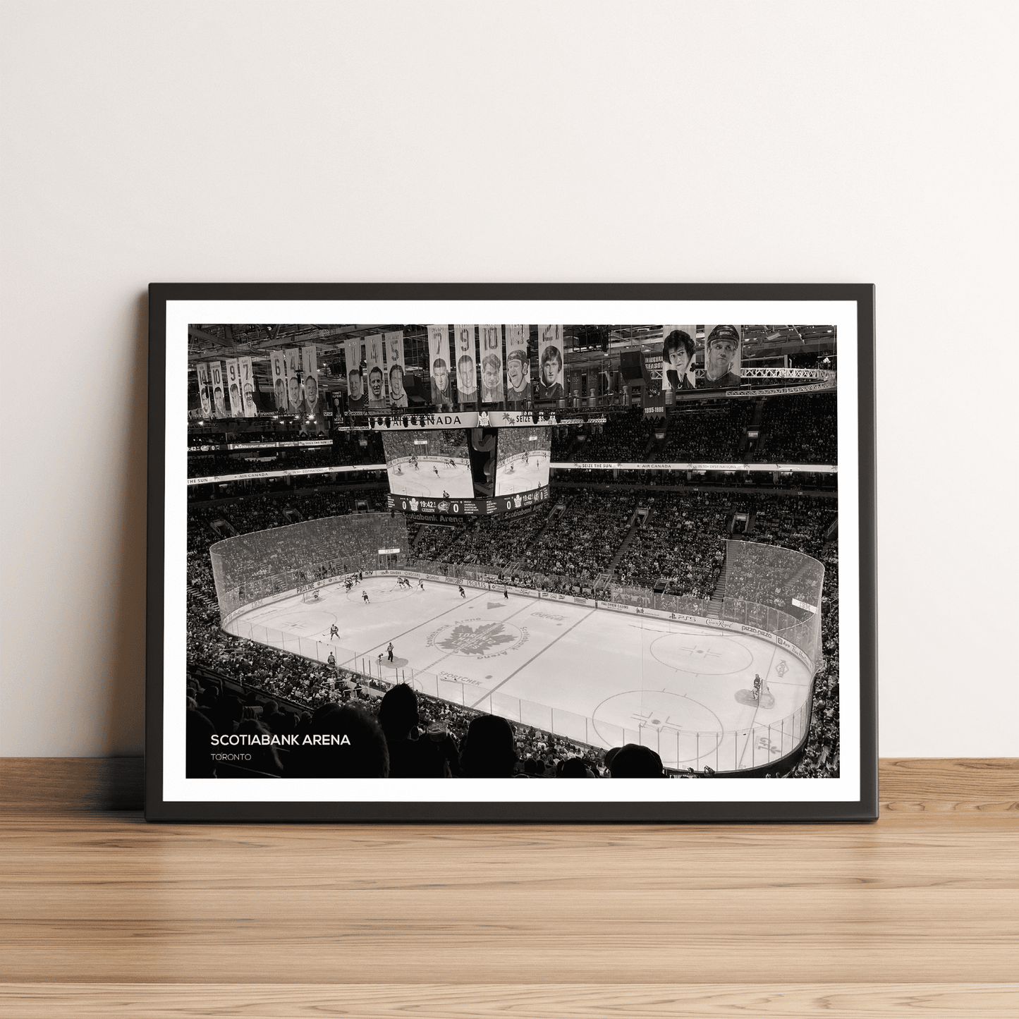 Scotiabank Arena Toronto Maple Leafs NHL Ice Hockey Stadium Print
