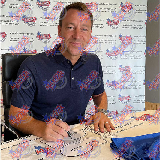 Chelsea FC 2000 Terry Signed Shirt - Man of The Match Football
