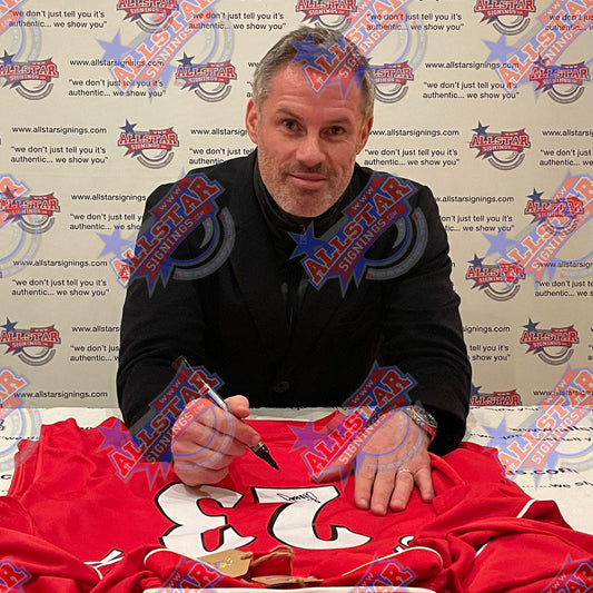 Liverpool FC 2000 Carragher Signed Shirt - Man of The Match Football