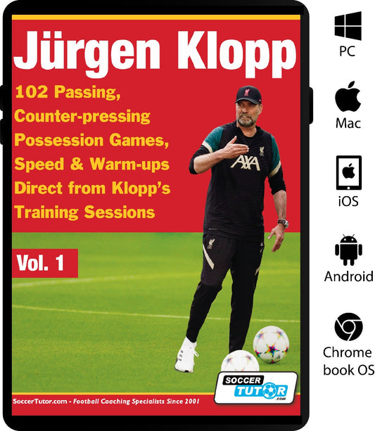 Jurgen Klopp - 102 Passing, Counter-pressing Possession Games, Speed & Warm-ups Direct from Klopp's Training Sessions - Vol.1