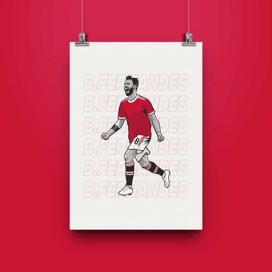 Bruno Fernandes Print