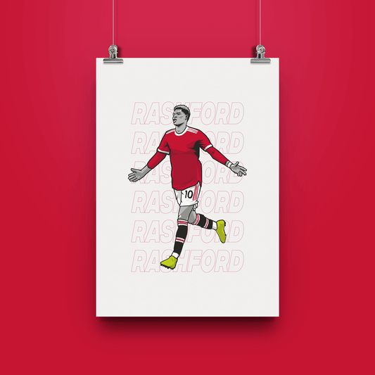 Marcus Rashford Print