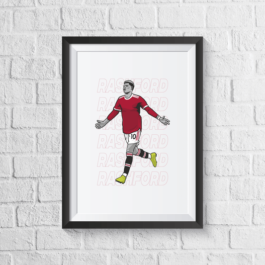 Marcus Rashford Print
