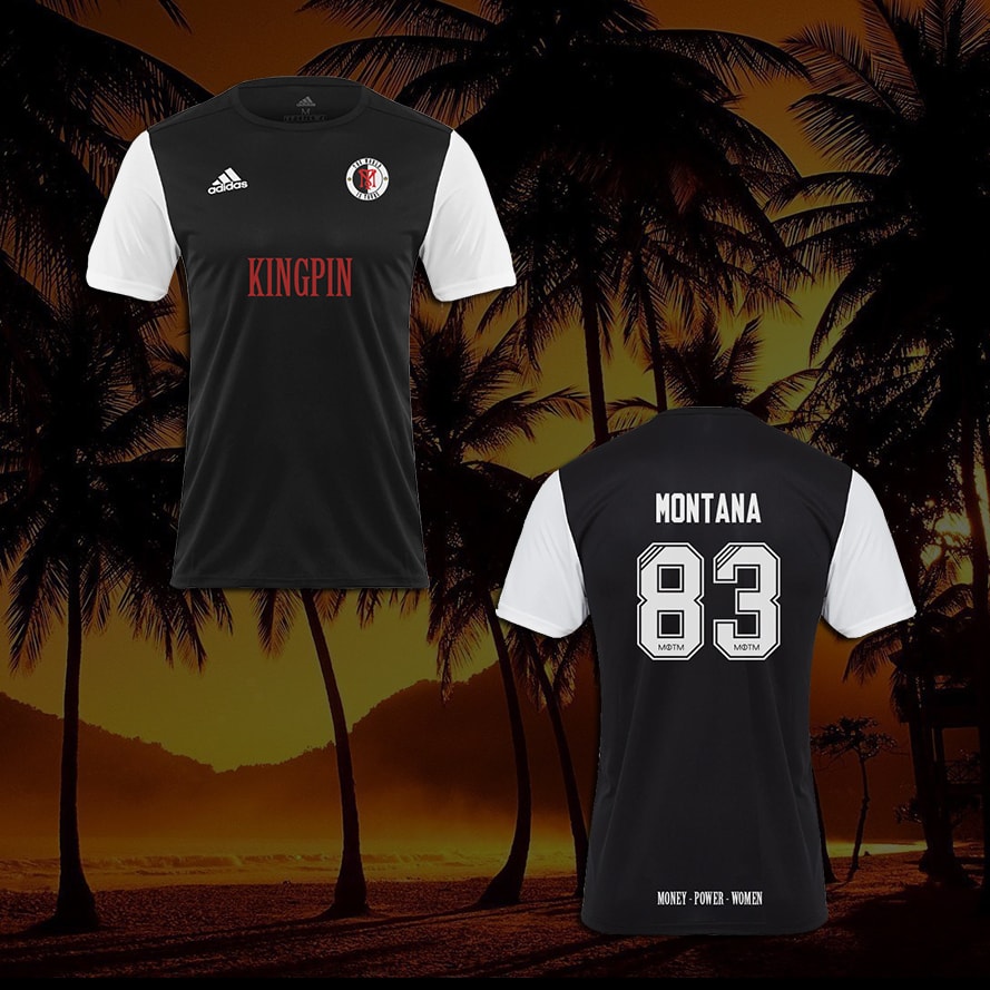 MOTM 'Kingpin' Tony Montana Scarface Inspired Shirt - Man of The Match Football