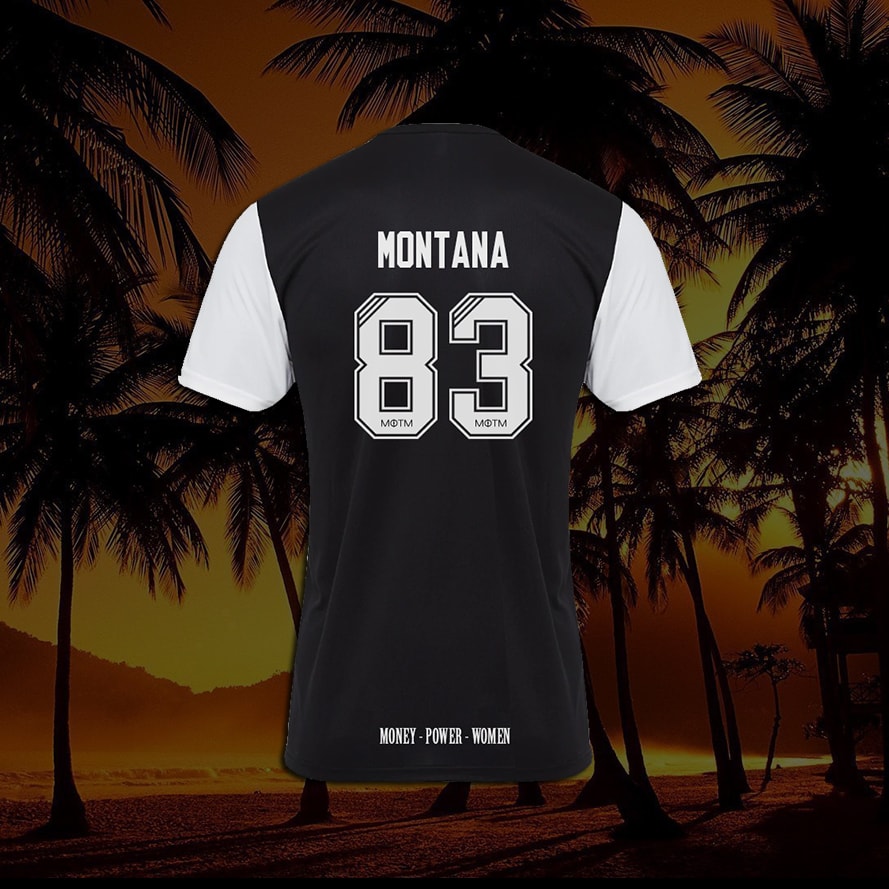 MOTM 'Kingpin' Tony Montana Scarface Inspired Shirt - Man of The Match Football