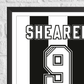 Alan Shearer Newcastle United Legend Statistikdruck