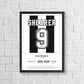 Alan Shearer Newcastle United Legend Statistikdruck