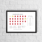 AFC 2025/26 Season Squad Print - Man of The Match Football