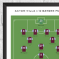 Aston Villa vs Bayern München 1982 Europapokalfinale Druck