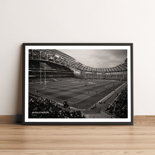 Aviva Stadium Lansdowne Road Ireland Rugby Print