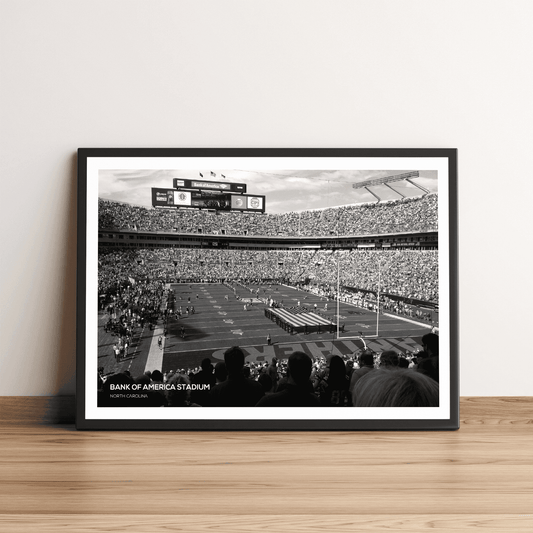 Bank of America Stadium Carolina Panthers NFL Football Arena Print