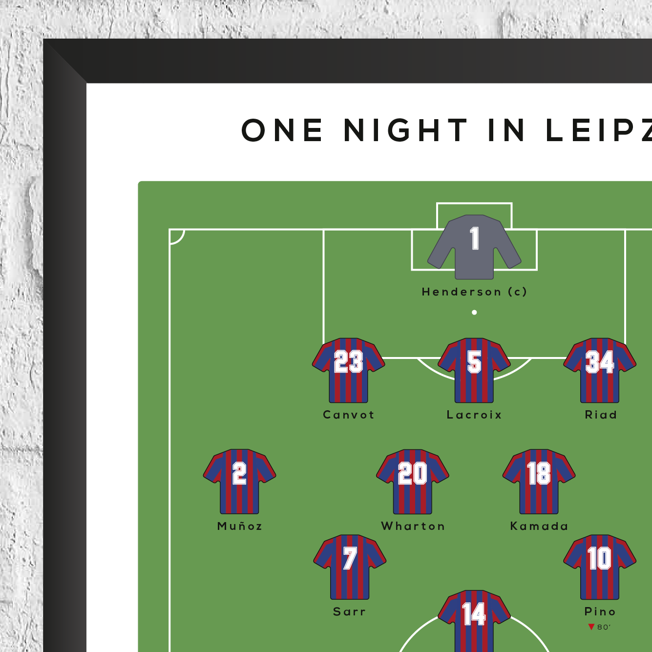Crystal Palace vs Rayo Vallecano 2026 Conference League Final Match Print