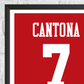Eric Cantona Legend Stats Print