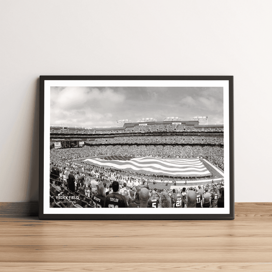 Fedex Field Washington Commanders NFL Football Stadium Print