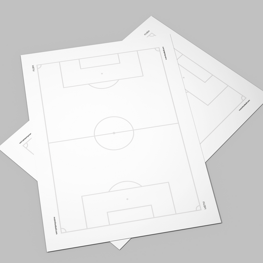 Football Pitch Tactics Sheet for Coaches | Digital Download