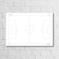 Football Pitch Tactics Sheet for Coaches | Digital Download
