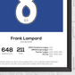 Frank Lampard Legend Stats Print