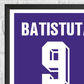 Gabriel Batistuta Fiorentina Leyenda Estadísticas Imprimir