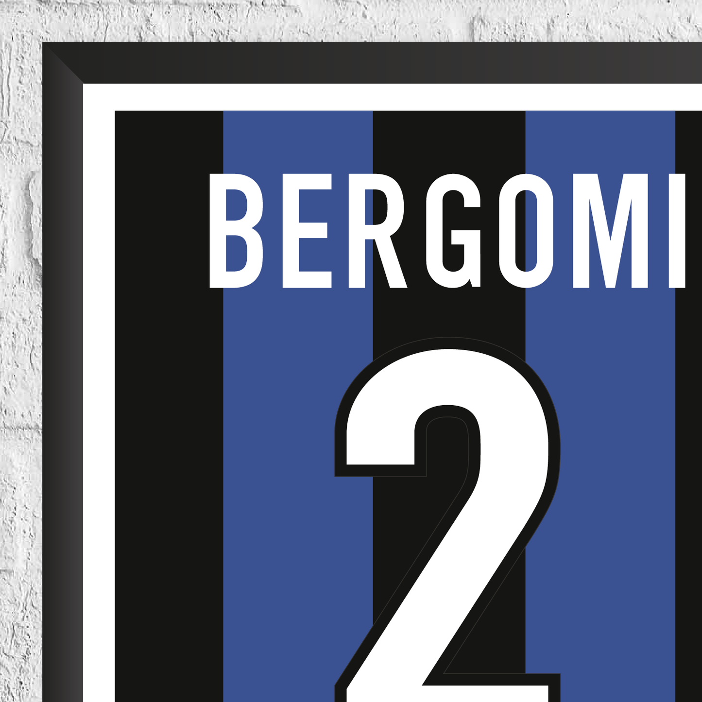 Giuseppe Bergomi Inter Milan Legend Stats Print