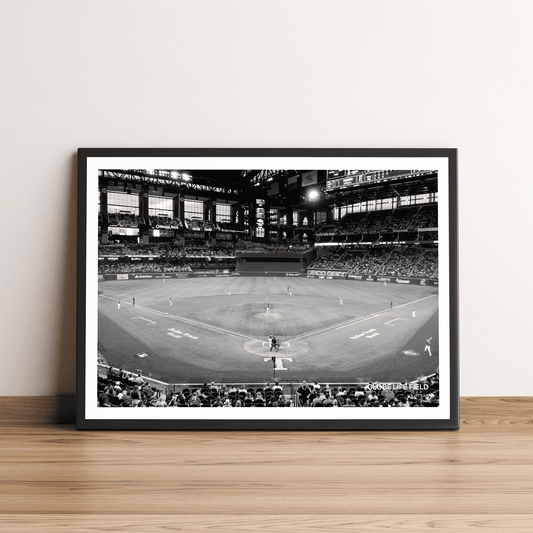 Globe Life Field Texas Rangers Baseball Stadium Print