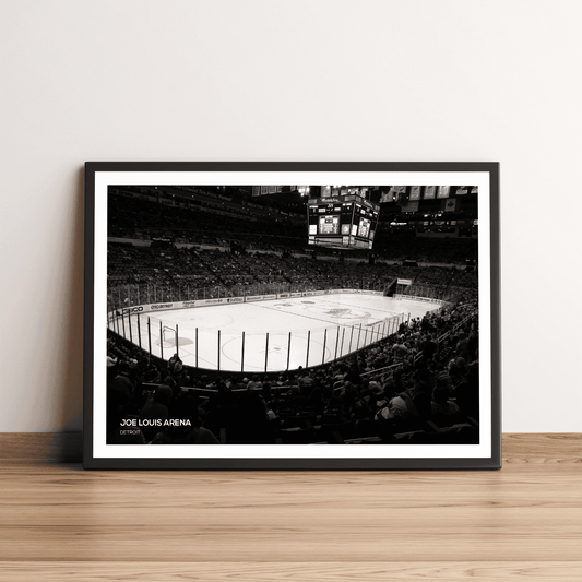 Joe Louis Arena Detroit Red Wings NHL Ice Hockey Stadium Print