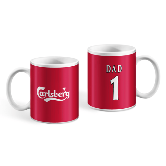 Liverpool Number 1 Dad Home Kit Mug
