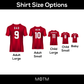 Personalised Wales Family Print - Man of The Match Football