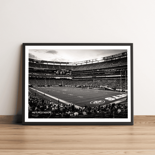 Metlife Stadium New York Jets NFL Football Stadium Print