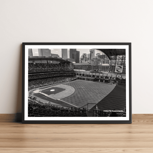 Minute Maid Park Houston Astros Baseball Stadium Print