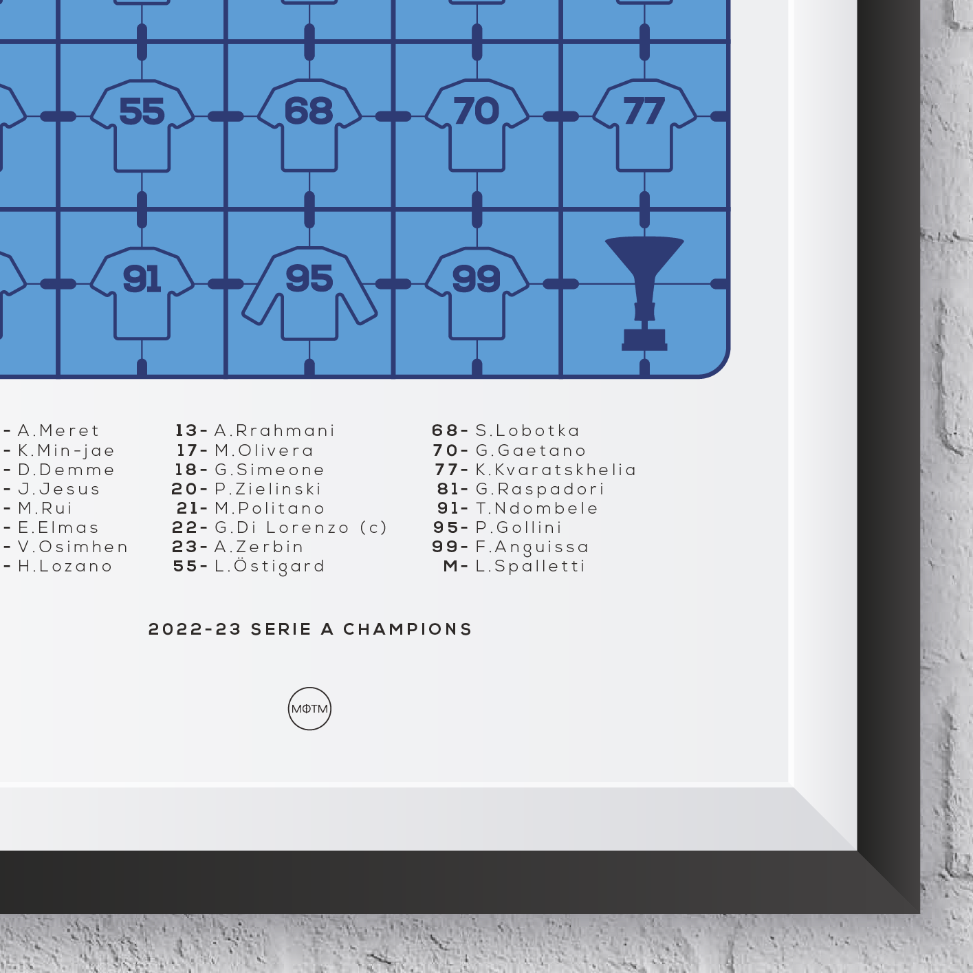 Arsenal 'The Invincibles' 2003/2004 Druck