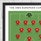 Nottingham Forest vs Hamburg 1980 European Cup Final Print