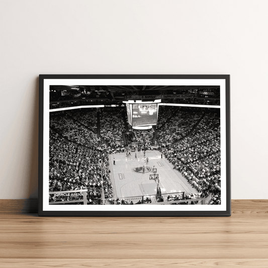 Oracle Arena California Golden State Warriors Basketball Stadium Print