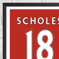 Paul Scholes Legend Stats Print - Man of The Match Football