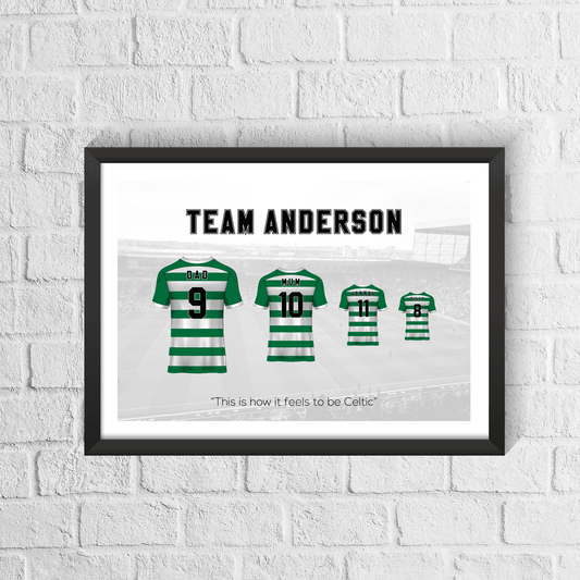 Personalised Celtic Family Print