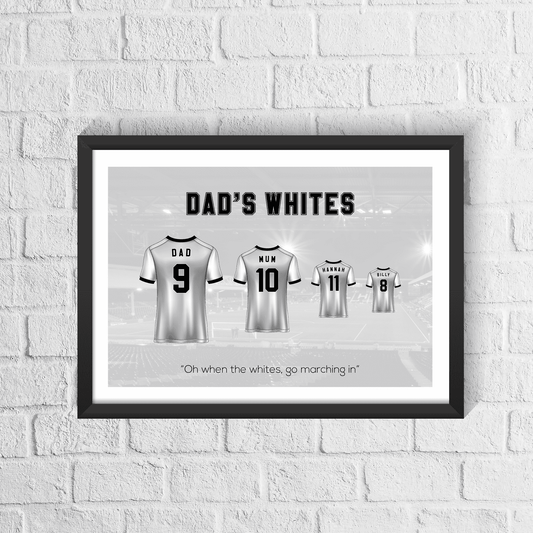 Personalised Fulham Family Print