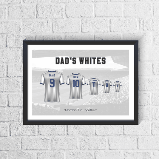 Personalised Leeds Family Print