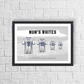 Personalised Leeds United Family Print