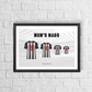 Personalised Newcastle Family Print