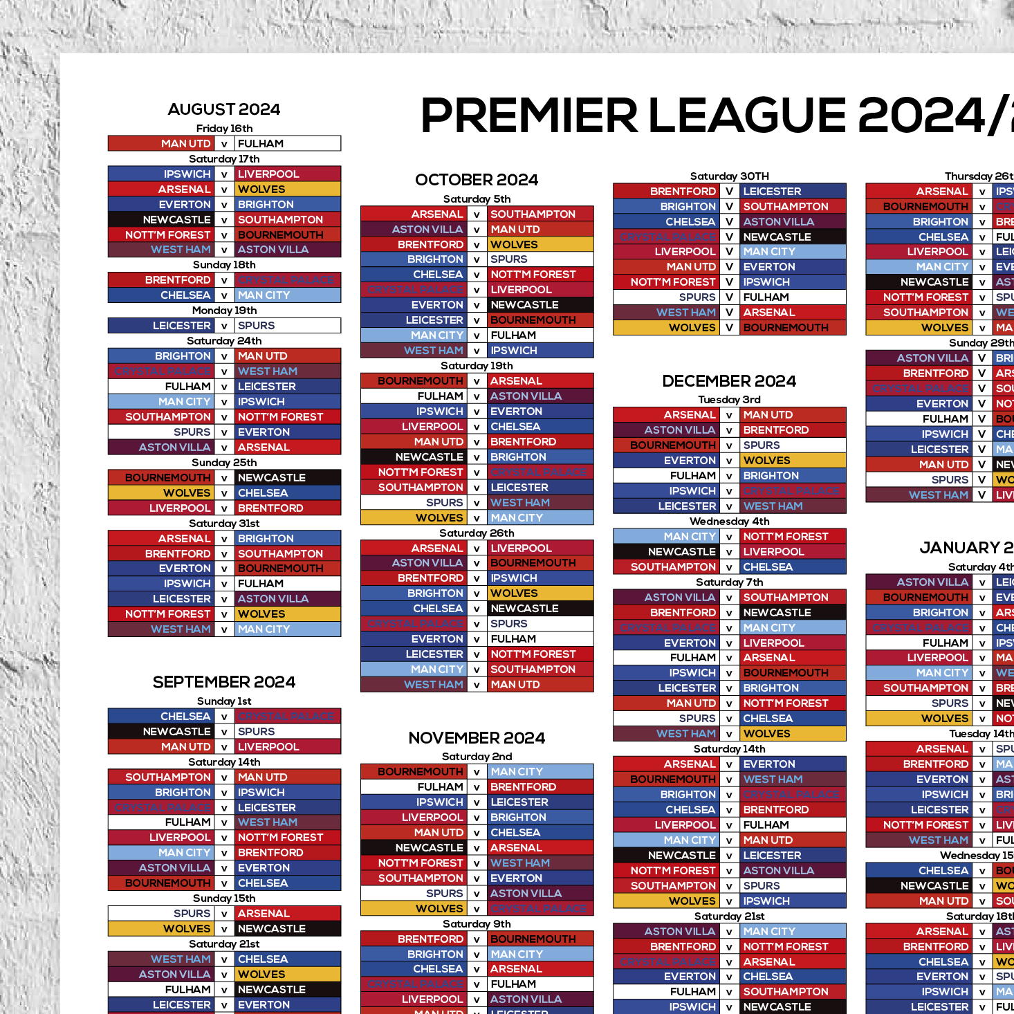 Premier League 2024/25 Season Fixtures Wall Chart Planner - PDF – MOTM Football premier-league-2024-25-season-fixtures-wall-chart-planner-pdf-motm-football