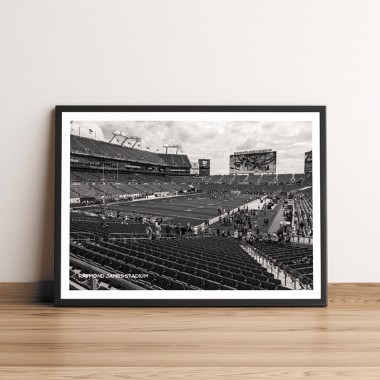 Raymond James Stadium Tampa Bay Buccaneers NFL Football Stadium Print