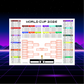 World Cup 2026 Retro Gaming Football Wall Chart - Man of The Match Football