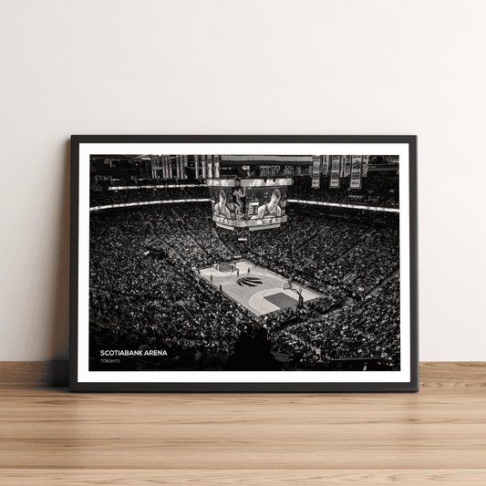 Scotiabank Arena Toronto Raptors Basketball Stadium Print