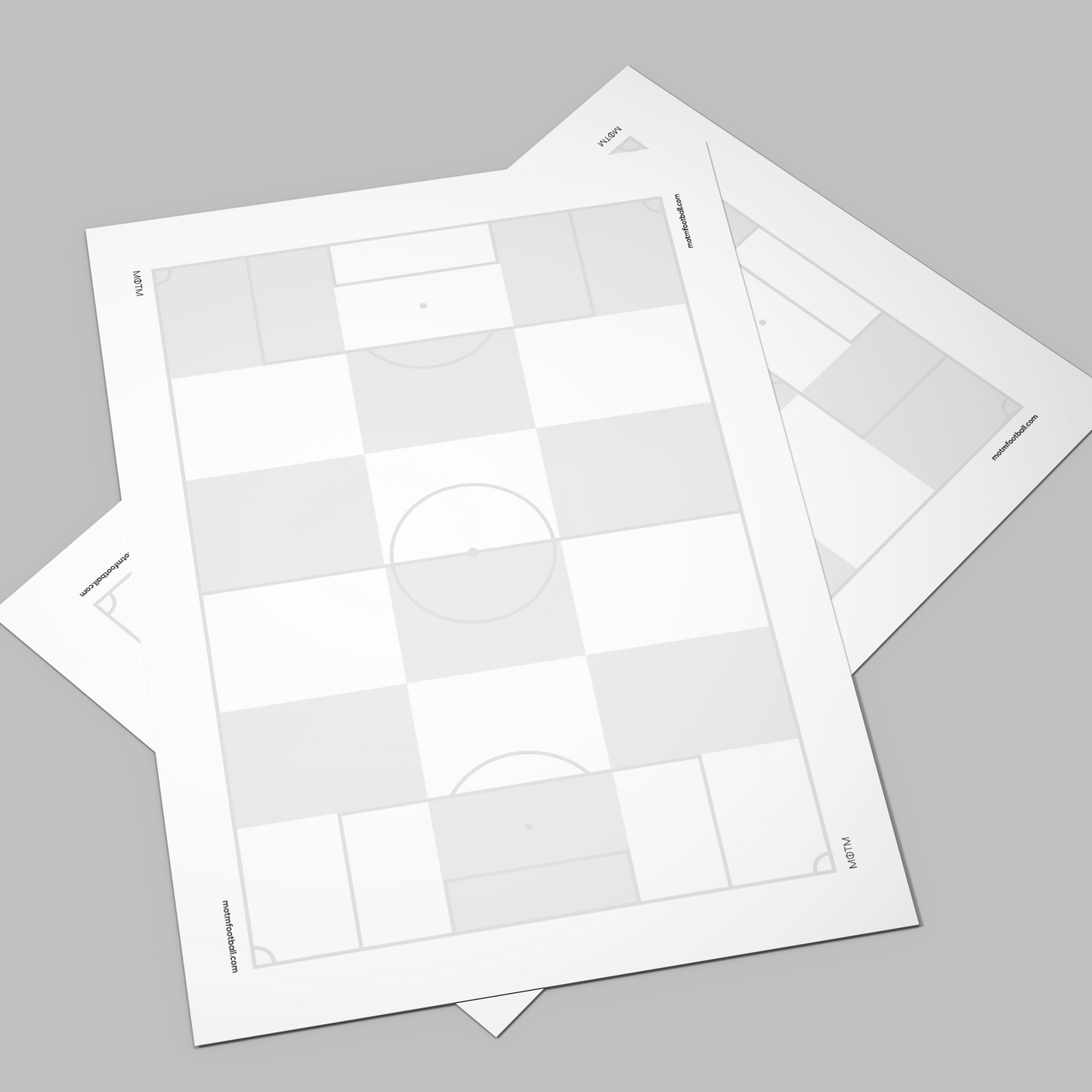 Printable Football Coach Tactics Sheets Playbook Set | Digital Download
